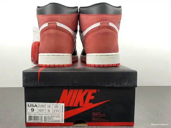 MaikeSneakers Jordan High OG 555088-112 Retro 'Track Red' Air 1 0513